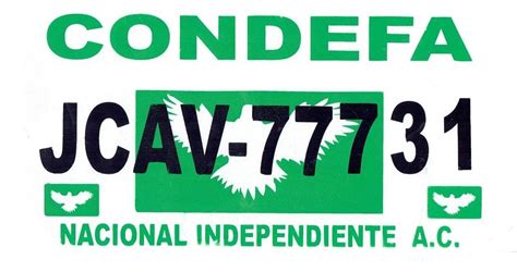 placas condefa|Condefa Nacional – Condefa Nacional